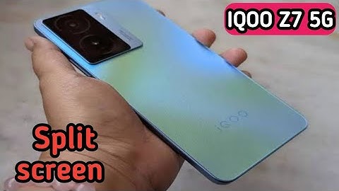 Split Screen On In Iqoo Z7 5g, Create Dual Screen In Iqoo Z7 5g, How To Use Floating Window