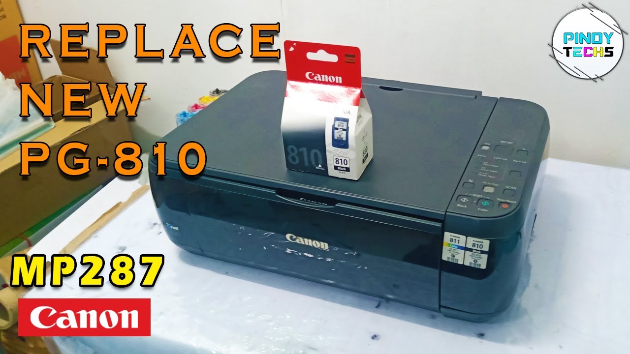 Converted CANON REPLACE NEW Black Cartridge (Tagalog) - YouTube