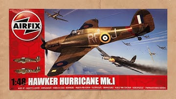1:48 Scale Airfix Hawker Hurricane Full Build