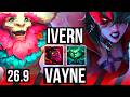 IVERN vs VAYNE (TOP) | KR Challenger | 26.9