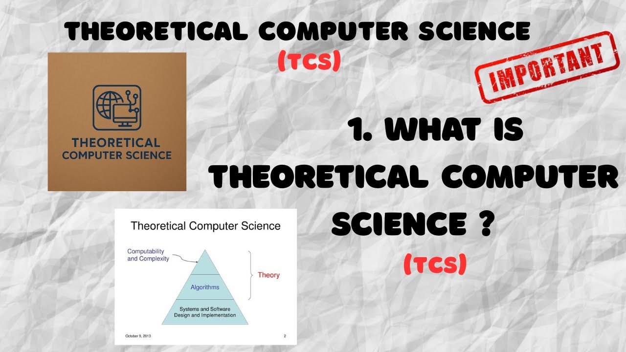 1. Theoretical Computer Science Explained | Foundations of TCS Made Simple | TCS