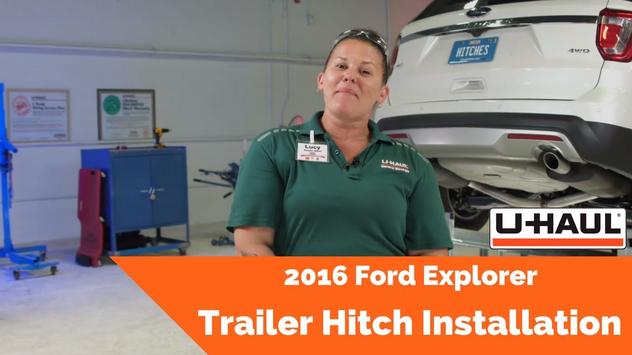 2016 Ford Explorer Trailer Hitch Installation - YouTube