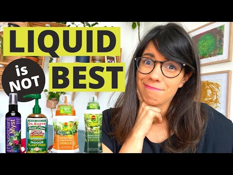 6 Houseplant Fertilizer