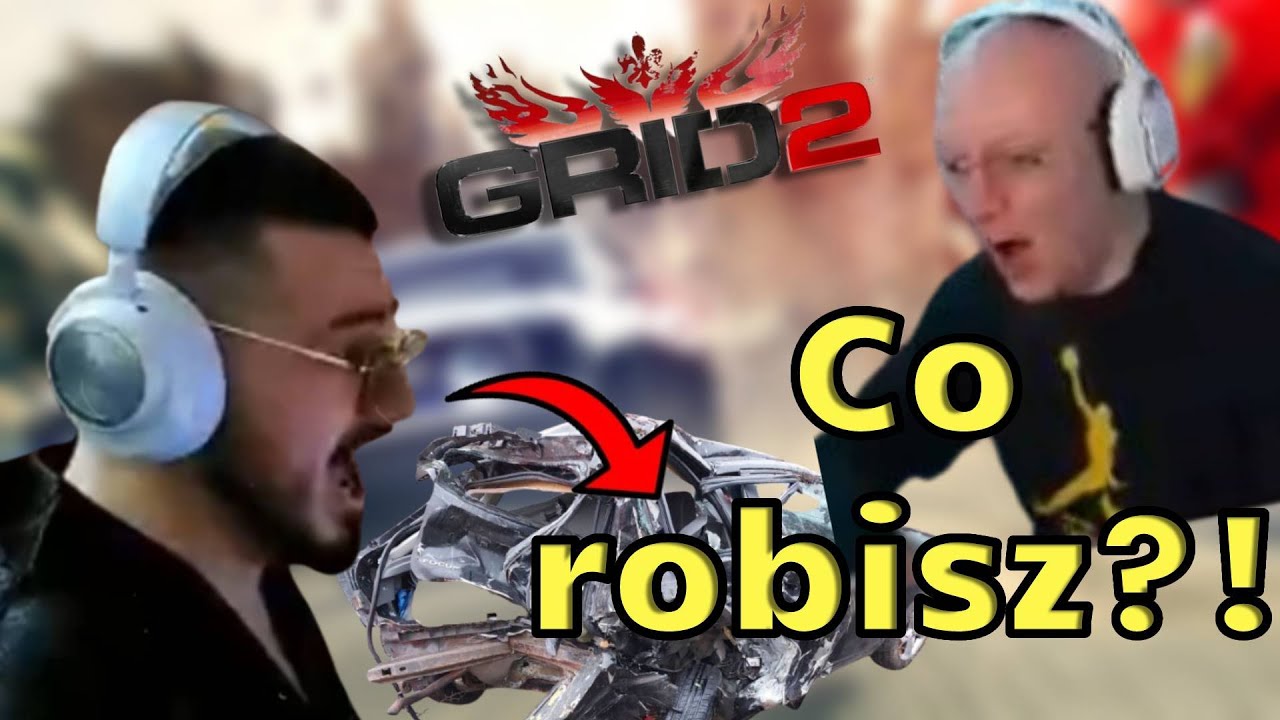 DZINOLD I NEEX NIE WYTRZYMALI w GRID 2 z EKIPĄ BUNGEE!