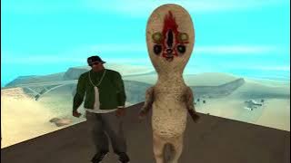 GTA 5 SCP-173 VS GTA SAN ANDREAS SCP- 173