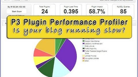 P3 Plugin Performance Profiler - Discover Plugin Load Time