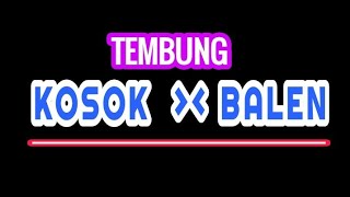 Tembung Kosok Balen Kelas Iv Youtube