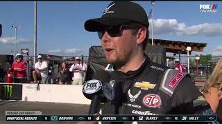 ERIK JONES POST RACE INTERVIEW - 2022 GEICO 500 NASCAR CUP SERIES AT TALLADEGA