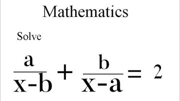 Solve the equation a/x-b + b/x-a = 2 |class 10 icse maths | quadratic equation | class 10 maths