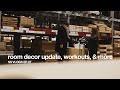 VLOG | IKEA Room Makeover, Workout w/ Me, & More