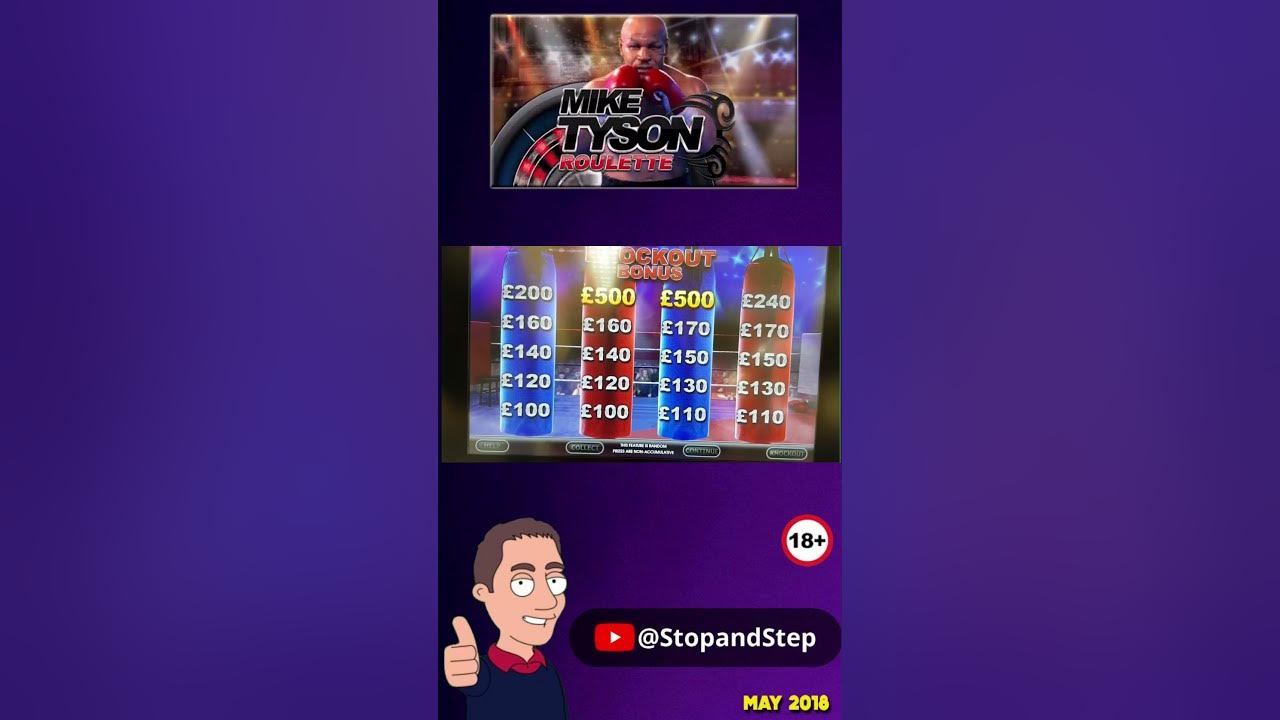Mike Tyson Roulette BONUS! 🥊 Classic Bookies Roulette YouTube