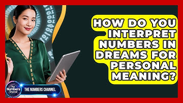 How Do You Interpret Numbers In Dreams For Personal Meaning? - The Numbers Channel