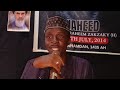 Jawabin Sheikh Baseeru Isa Sulaiman A Lokacin Zikrar Tunawa Da Wakiar 25 July 2014 A Lafia Jawabin Sheikh Baseeru Isa Sulaiman A Lokacin Zikrar Tunawa Da Wakiar 25 July 2014 A Lafia