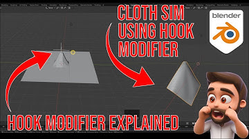 Blender 4.5 Hook Modifier Explained, Part 34 Tutorial