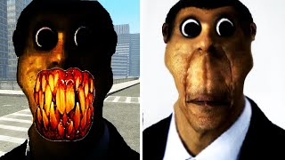 Obunga Rainbow Family Nicos JERMA NIGHTMARE & ROSALIA  All Cursed Train Garry's Mod [Nexbots] #63