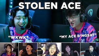 STREAMER REACTION PRX JINGGG'S ACE WAS STOLEN