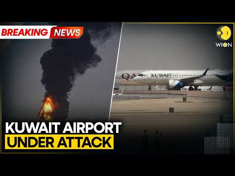 Iran Strikes Kuwait: Drone Attack Targets Kuwait Airport, Several Wounded | WION Breaking