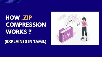 How does .zip Compression Works? | Explained in Tamil | Tamil Cookies