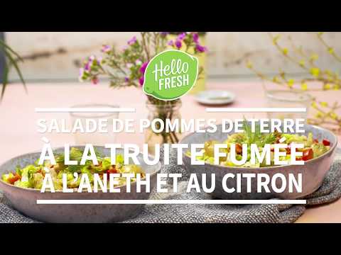 Vidéo: Comment Faire Une Salade De Pommes De Terre à La Truite