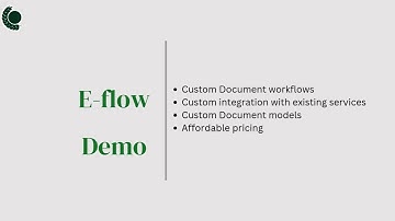 E Flow demo