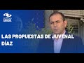 Juvenal daz candidato a la gobernacin de santander en la plaza caracol