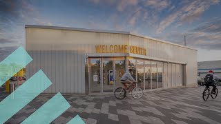 Gov. Mario Cuomo Bridge Welcome Center | Bendheim Channel Glass