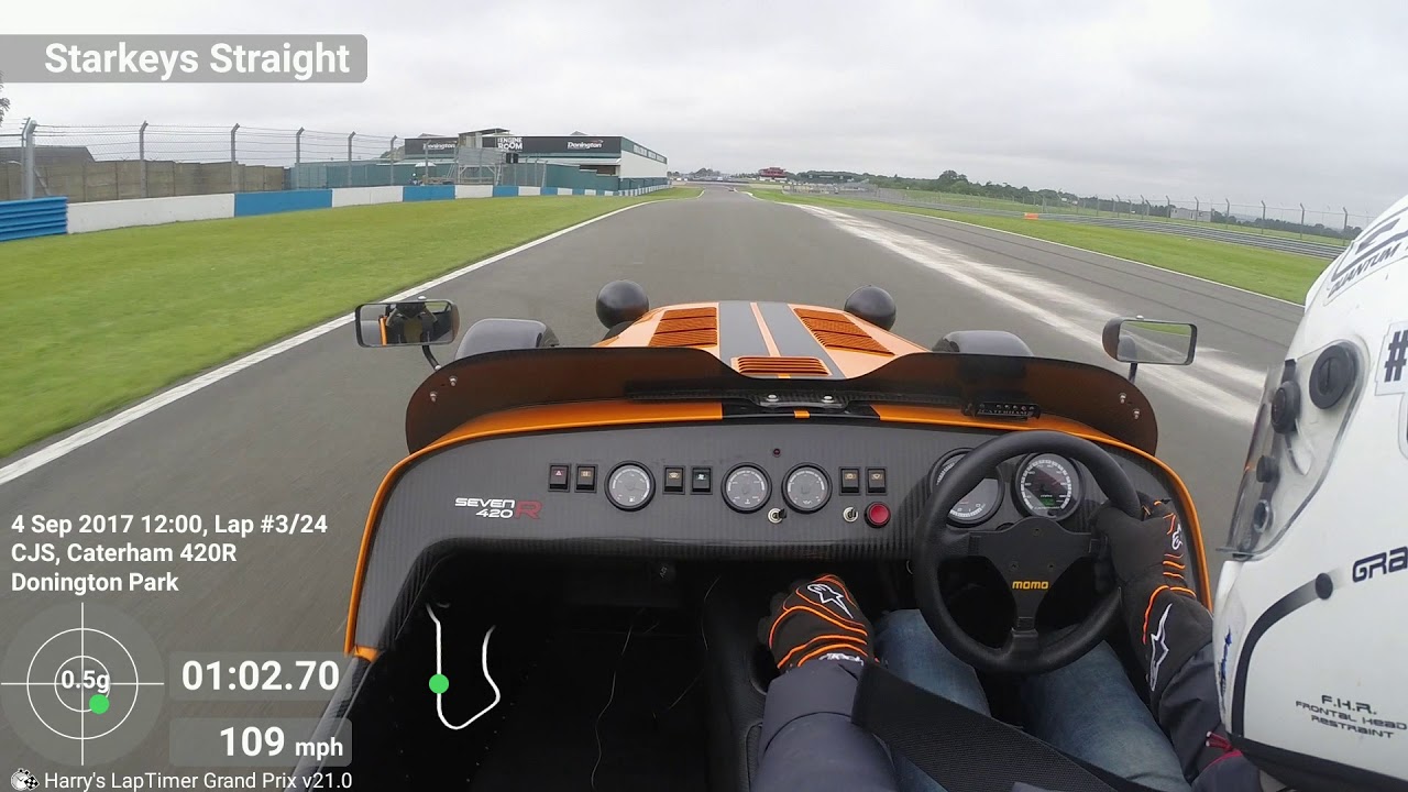 Caterham 420R - Donington GP Track Day 04/09/17