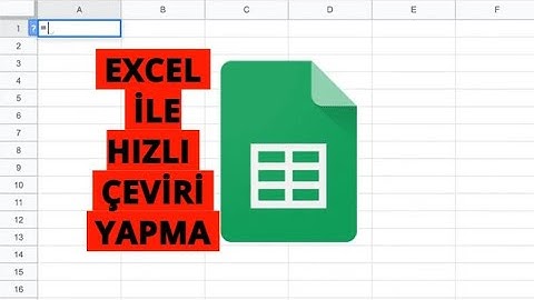 EXCEL İLE İNGİLİZCE DİL ÇEVİRİSİ YAPMA  ALMANCA ARAPÇA RUSÇA VE BÜTÜN DİLLER