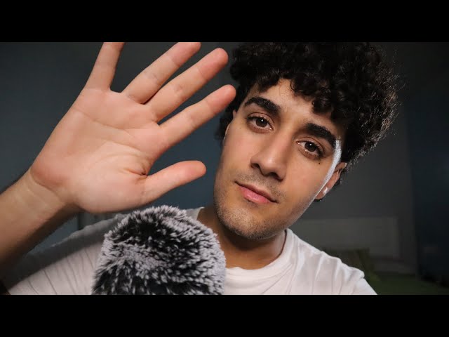 ASMR || Spit paiting, mouth sounds, inaudible, tapping….