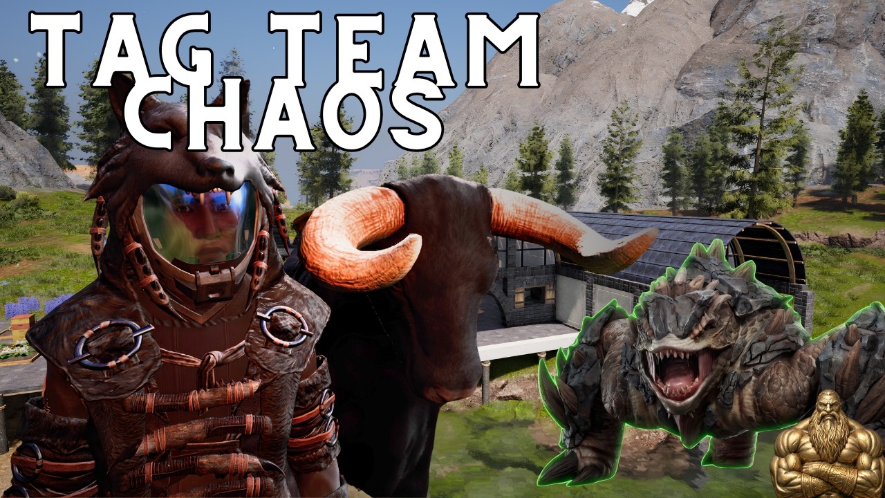 ICARUS Great Hunt #9 Me and Torro Are Taking Over Olympus... (Black Wolf Knife Build)
