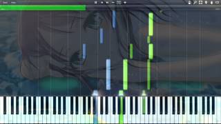 [Synthesia] Nagi no Asukara OST 1 Track 19 - Cry for the Moon (BGM) Piano [Nagi no Asukara] chords