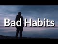 Ed Sheeran - Bad Habits (Lyrics)