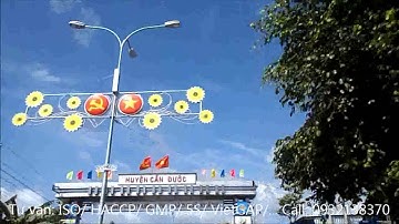 QL50 đoạn qua Nghĩa Trang - Bệnh Viện - Công An và Chợ huyện Cần Đước  - Long An