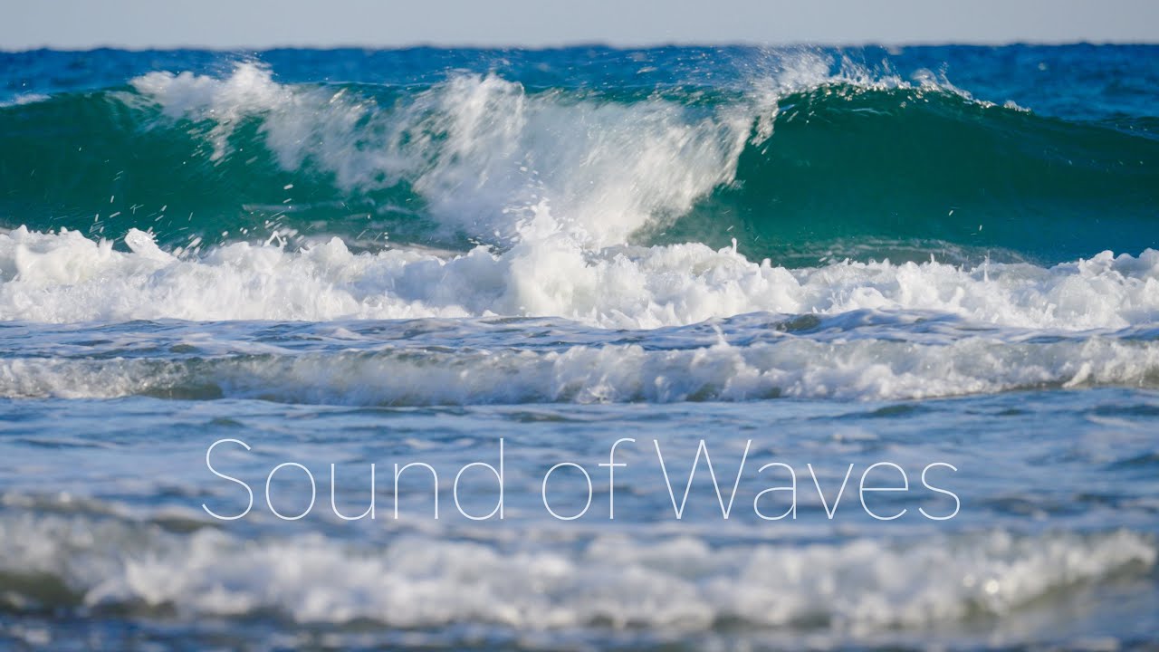 Sound of Waves 4k 波の音 遠州灘（渥美半島）から太平洋を望む - YouTube