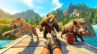 Wild Animal Hunting Game Gameplay | Leopard  Bear Wild Boar | Realistic Sniper Hunting Simulator screenshot 1