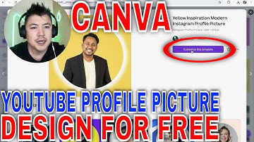 ✅  How To Design Youtube Profile Picture With Canva (Free) 🔴