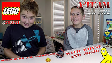 Lego Dimensions: A-Team B.A. Baracus FUN Pack #71251 Unboxing, Speed Build & Gameplay - HTG
