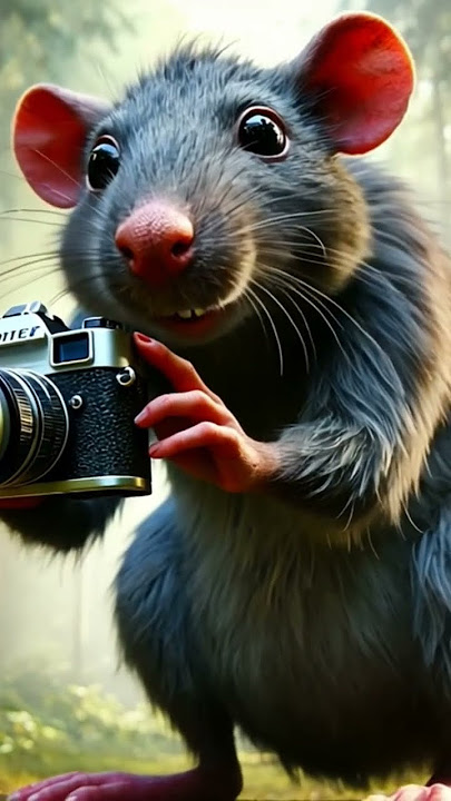 📸 A Mouse Taking Photos? You Won't Believe This! 🐭✨