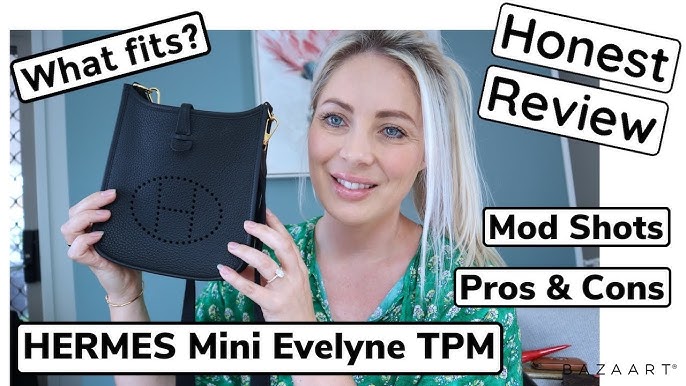 Hermes Mini Evelyne Review  What Fits Inside 