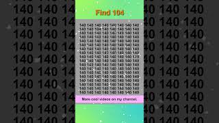 Eazzy puzzle. Find number 104. Winter Edition