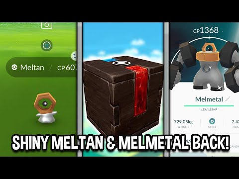 How to get Shiny Meltan and Melmetal in Pokemon Go!