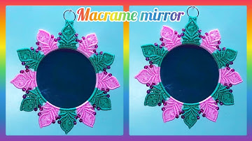 How to make macrame mirror (New)