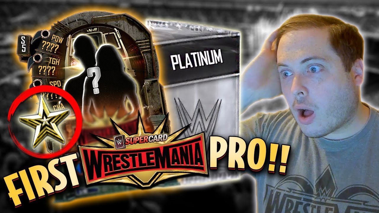 MY FIRST WRESTLEMANIA 35 PRO!! HUGE TEAM BATTLEGROUND REWARDS!! | WWE SuperCard S5