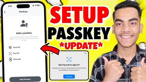 Snapchat Passkey Update | How To Set Up Snapchat Passkey | How To Enable Passkey On Snapchat
