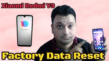 📱📱How To Factory Data Reset | Xiaomi Redmi Y3 Smartphone | Rajdeep Mukherjee | Hindi |