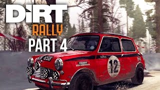 Dirt Rally Career Mode Gameplay Walkthrough Part 4 - SO MUCH SNOW (Console Version)