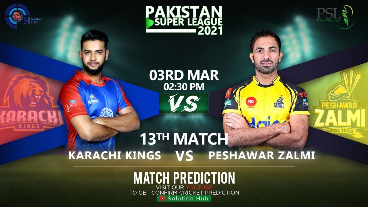 Karachi Kings vs Peshawar Zalmi prediction
