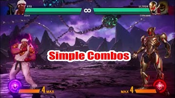 Marvel Vs Capcom Infinite Ryu Combo
