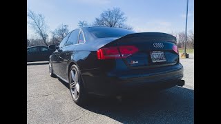 Audi B8 S4 Trunk Spoiler Install