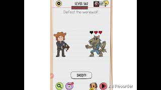 Brain test All Star level 562 Defeat the werewolf